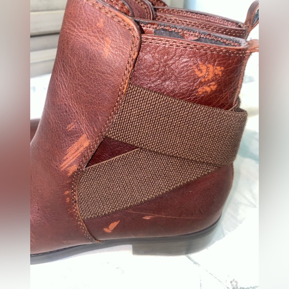 Lauren Ralph Lauren Kaliyah Leather Ankle Boot 6B - Picture 7 of 11